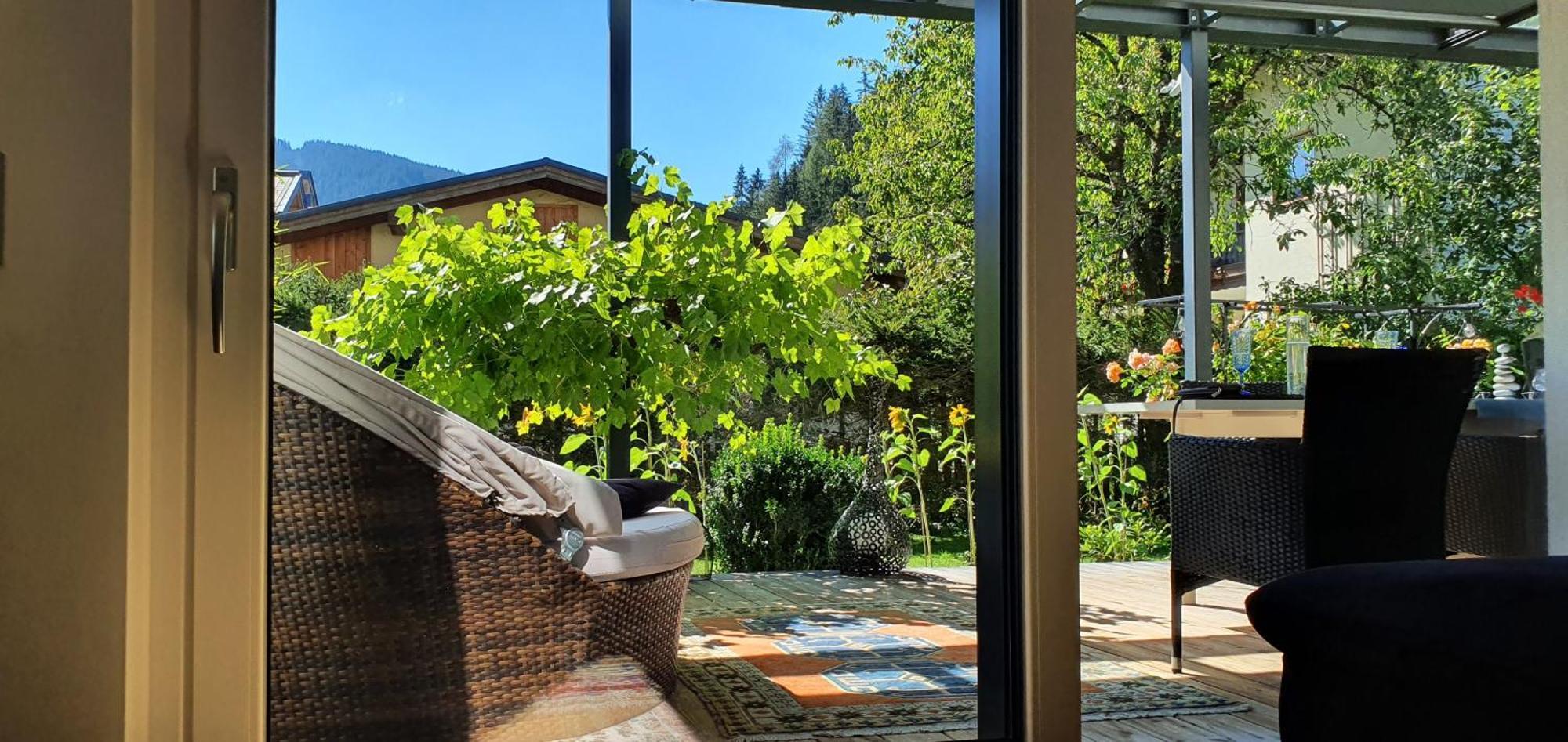 Jagd Trifft Moderne & Boutique Jardin Ferienhaus Annaberg im Lammertal Esterno foto